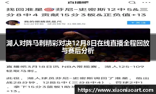 湖人对阵马刺精彩对决12月8日在线直播全程回放与赛后分析